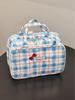 Korean Style Large Capacity Denim Makeup and Toiletry Travel Bag