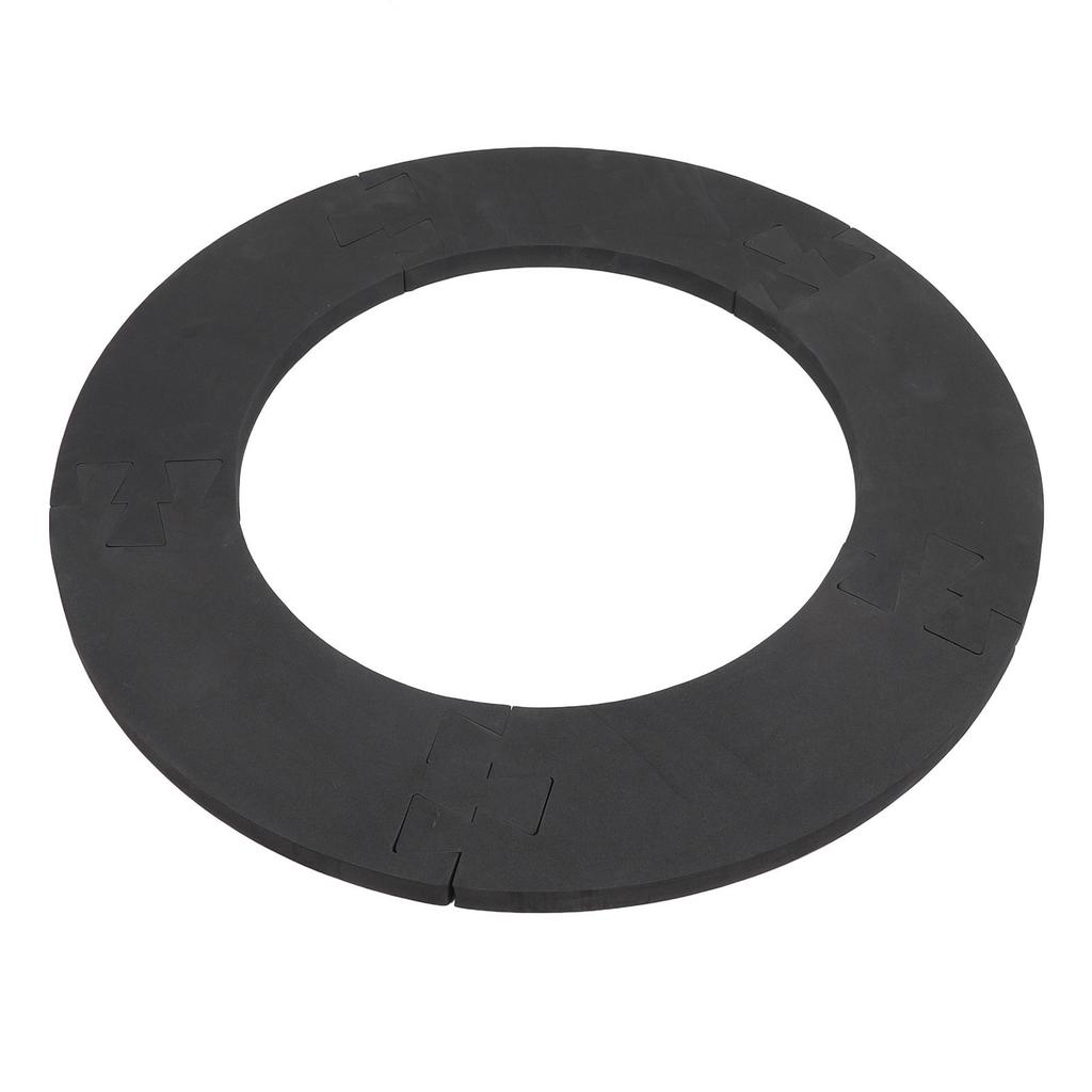 5 шт. Защитное окружение для дартсборда, Легкая сборка, Черный ЕВА, Сращенный протектор стены для дартсборда для