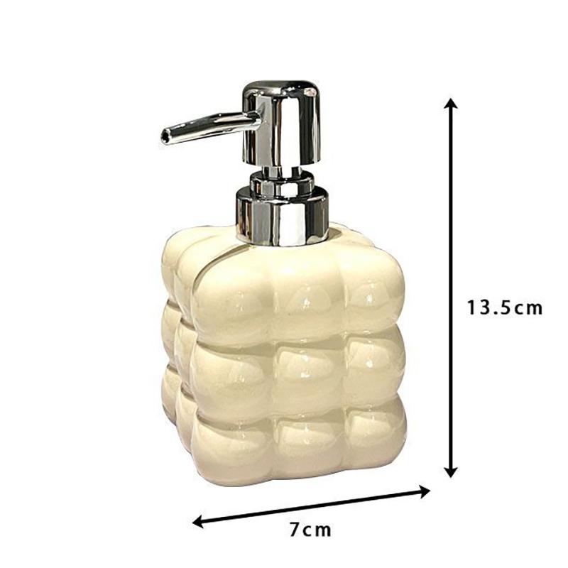 Керамическая бутылка для жидкого мыла Дозатор для мыла Контейнер для мыла Насос для мыла Дозатор для мыла Заправляемая бутылка для мыла