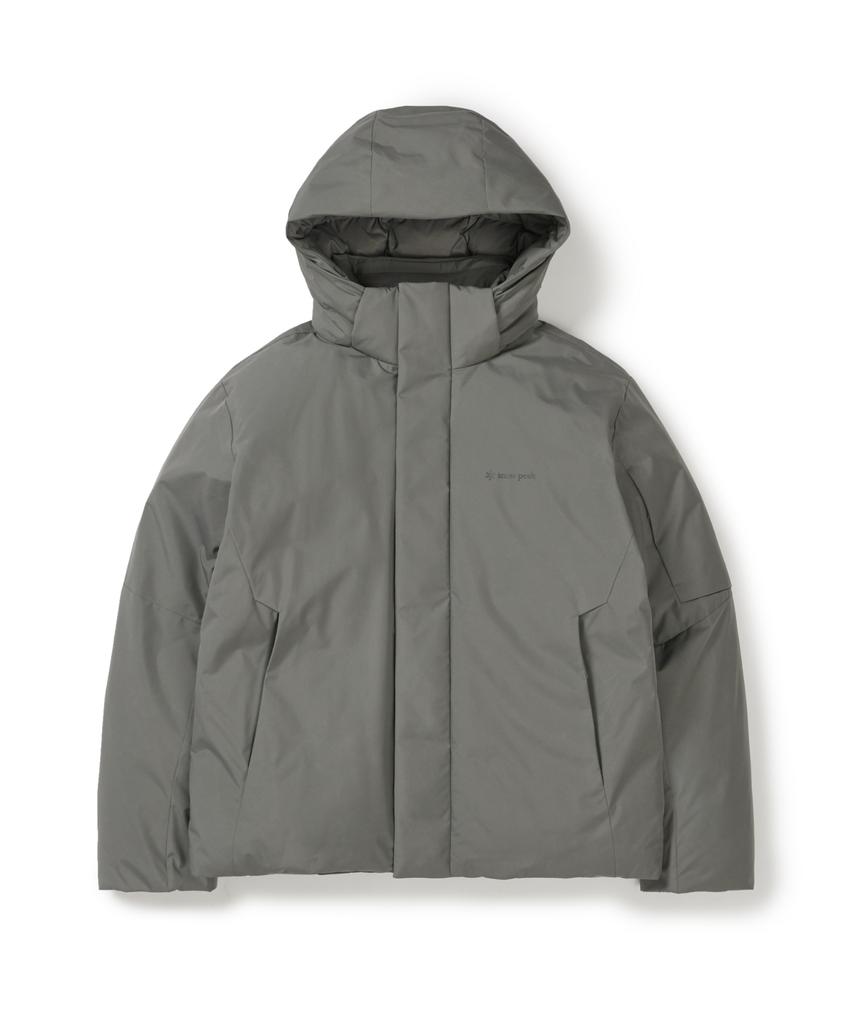 Snowpeak Apparel Dri-Peak Windstopper Heavy Down Jacket (S25Wmpdj02) Dark Gray