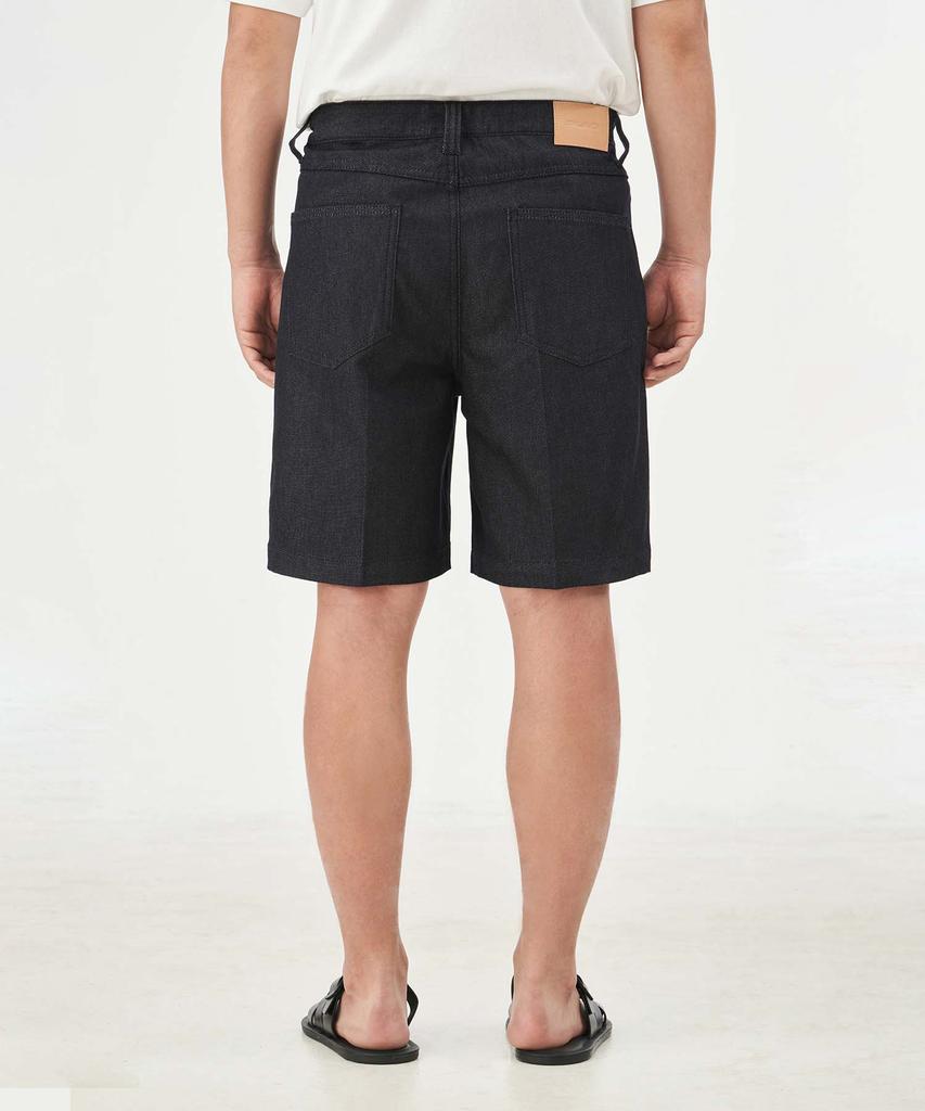 PLAC [Mergo X Plack] K02 Bermuda Non-Fade Shorts Indigo