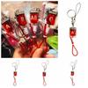 PVC Blood Bag Pendant Type A B O AB Plasma Halloween Blood Pendant  Jewelry Making Gift