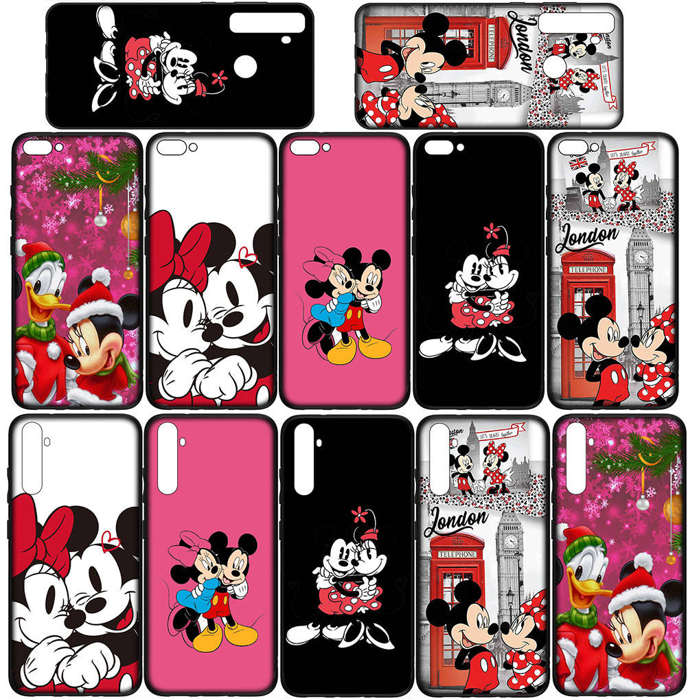 Для Samsung Galaxy S24 S23 iPhone 16 15 14 Xiaomi Redmi Note 13 12 11 10 8 Plus 9 Pro Max X XR чехол для телефона комиксы Минни Микки Маус OPPO Huawei чехол