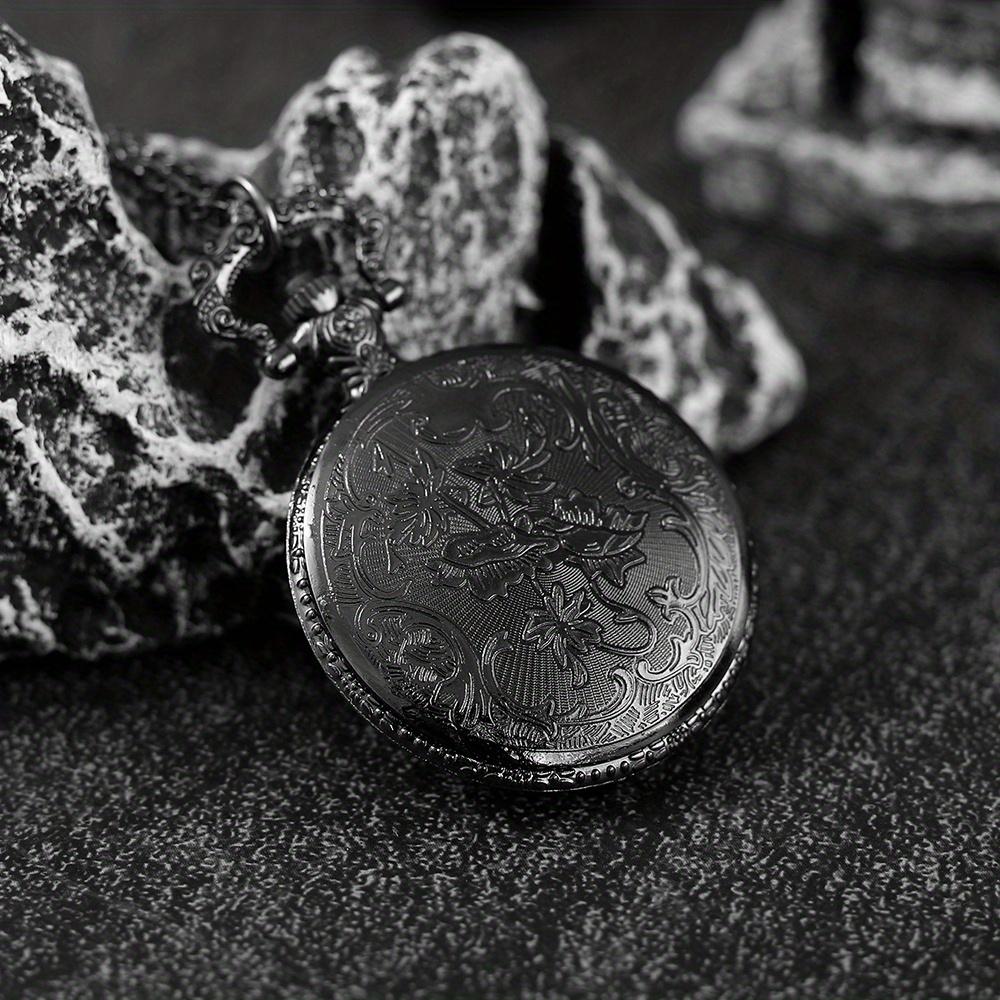 Ретро карманные часы женские мужские карманные часы с ожерельем