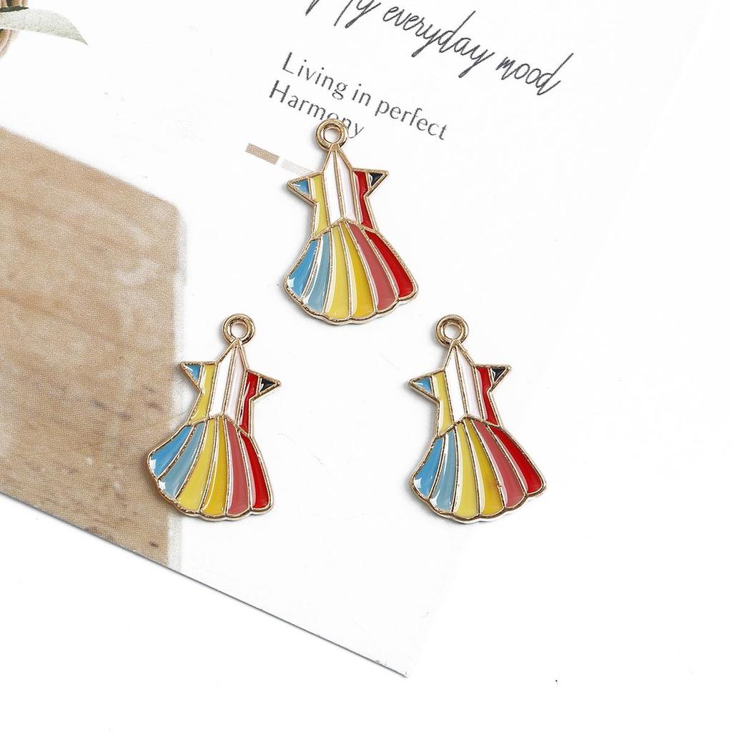 4 шт. несколько стилей, сплав металла, капли масла, красочные аксессуары для изготовления ювелирных изделий, ожерелье, браслет, серьги «сделай сам»