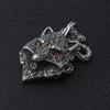 Punk Stainless Steel New Wolf Pendant Necklace Viking Men Celt Charm Fashion Jewelry Boys Gift