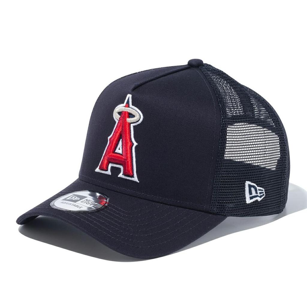 [New Era] 940 A-Frame Trucker Los Angeles Angels Navy Cap 14109715 (NavyFMen's, Lady's)