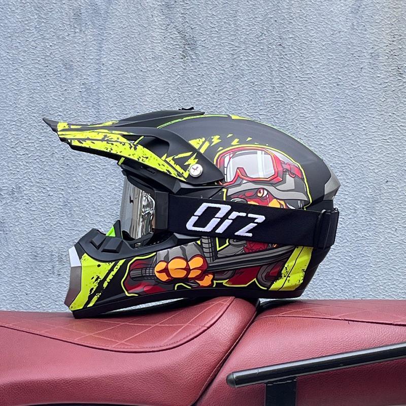 ORZ-126 Одобренный Легкий Шлем Мотоциклетный Гоночный Велосипедный Шлем Детский Велосипед ATV Даунхилл MTB DH Кросс Шлем capacetes DOT