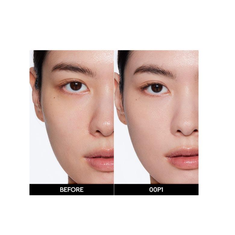 Hera Черный тональный крем-кушон 00P1 Single SPF34/PA++ 15 г (Солнцезащитный кушон Tone Up)