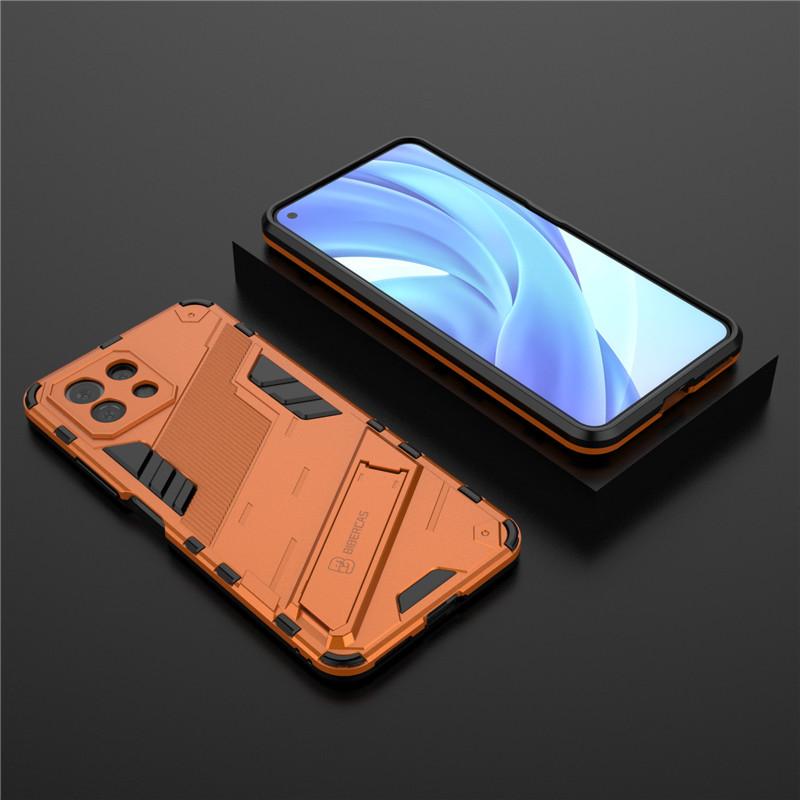 For Xiaomi Mi 11 Lite Case Magnetic Armor PC Shockproof Bumper Cover For Xiaomi 11 Ultra 11i Mi11 Pro Kickstand Protective Cases