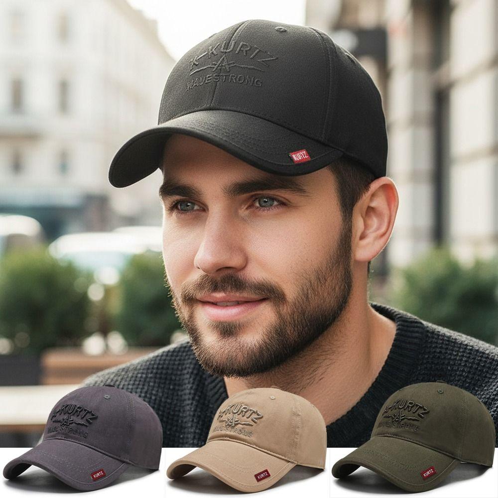 Cotton Letter Embroidered Baseball Cap Adjustable Baseball Hats Dad Hat For Man Women Unisex