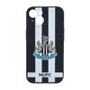 Newcastle United FC Силиконовый полосатый чехол для телефона, совместимый с iPhone 15