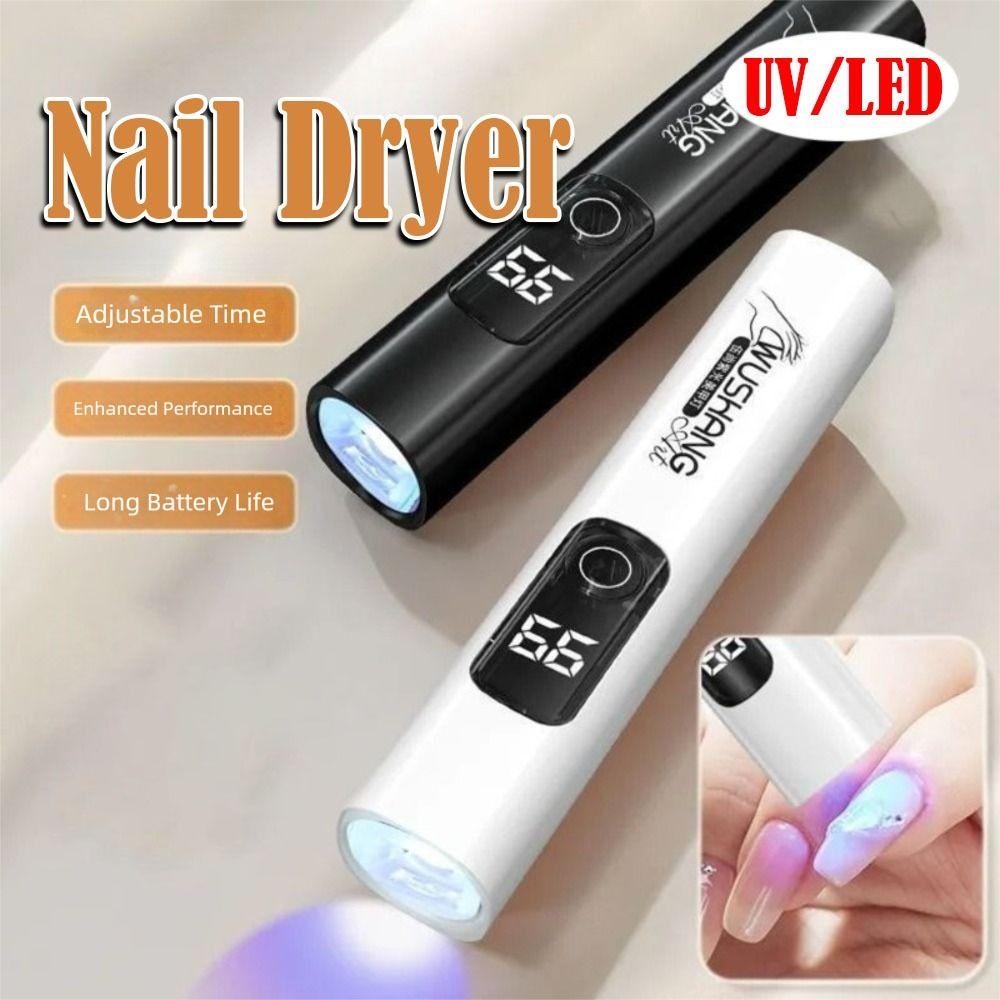 UV Pen-Style Nail Dryer with LED Display Gel Polish Drying Lamp UV Led Lamp Nail Art Tools
