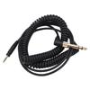 Пружинный звуковой кабель для наушников, подходит для наушников EAH DJ1200, штекер 3,5 мм, удлиненный спиральный шнур 140 330 см
