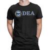 Мужская футболка DEA US Federal Interdiction Agency 100% Хлопок Одежда Повседневная Короткий рукав Круглый вырез Футболка Идея для подарка Футболки