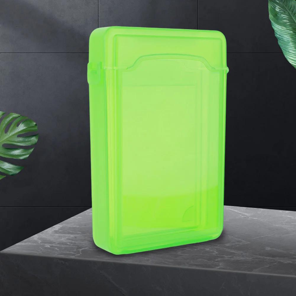 3.5 inch Dust Proof Plastic IDE SATA HDD Hard Drive Disk  Multicolor Storage Case External Hard Drive Disk Plastic Storage Box