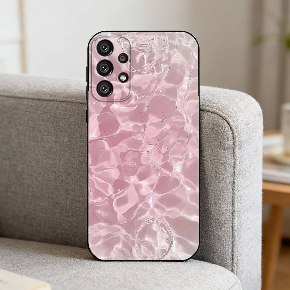 W-Текстура Волна Чехол для Телефона Для Samsung S25,S24,S21,S22,S23,S30,Ultra,S20,Plus,Fe,Note,10,9,5G Черный Чехол