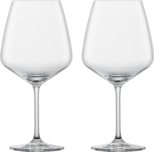 ZWIESEL GLAS Ударопрочные бокалы для красного вина формы «тюльпан» (Бургундия), Пара 2, Машинное производство (m123608)