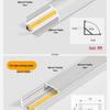 45° Angled Reflective Light Strip for Ceiling and Balcony Curtain Illumination