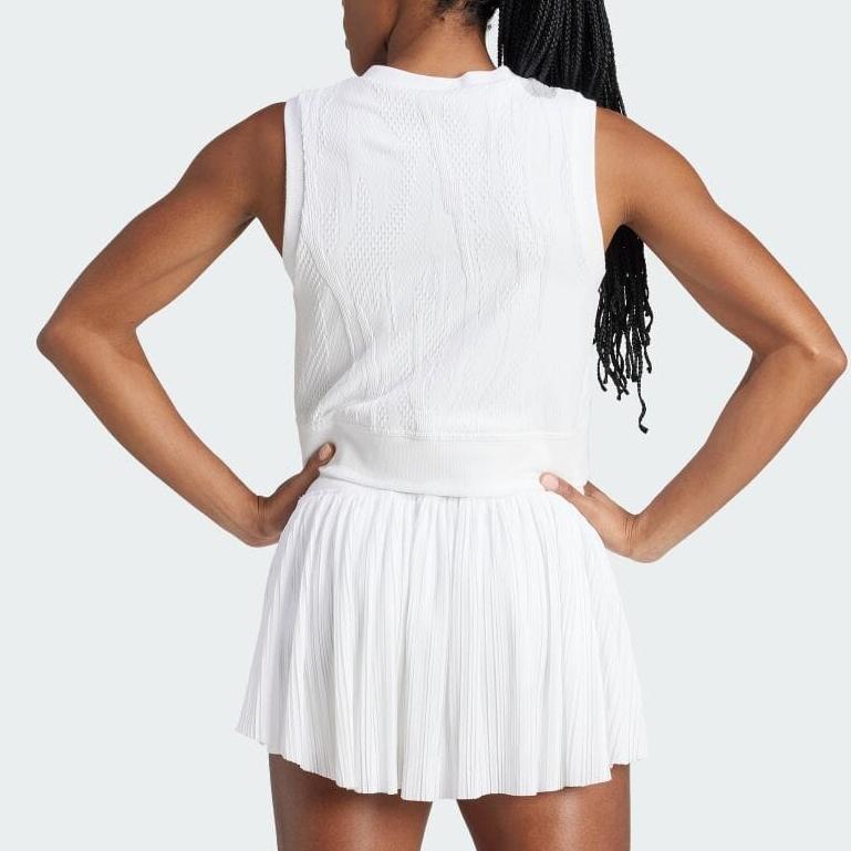 Women's Adidas Free Shipping With AdiClub Tennis Pro Aeroready Crop Top