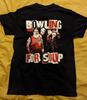 Футболка унисекс черная, полный размер, с участниками группы Bowling For Soup