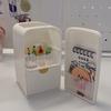 Настольный контейнер для хранения большой емкости в форме холодильника, туалетный чехол для студентов с
