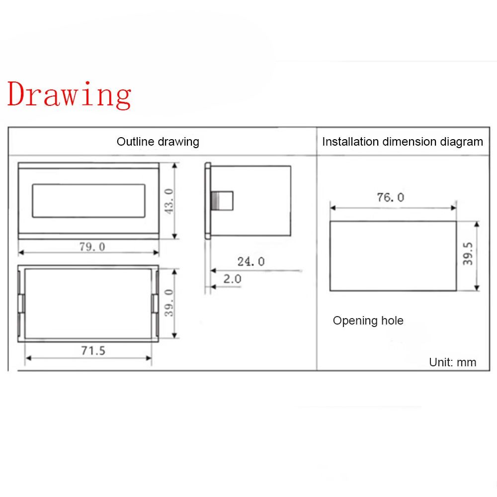 AC 110V-230V RPM измеритель скорости красный NPN датчик Холла бесконтактный переключатель токарные станки, конвейерные ленты