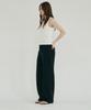 LOSSYROW Calm Line Semi Wide Denim Black