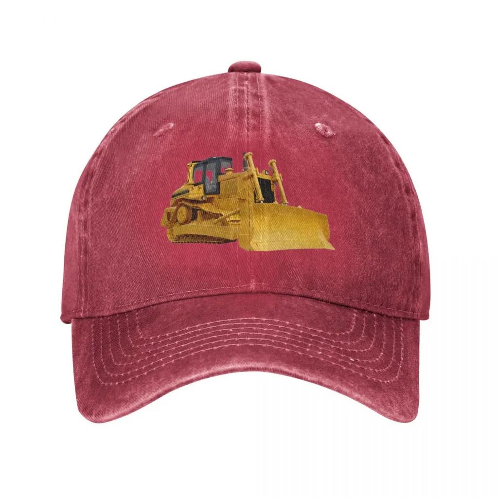 Bulldozer Baseball Cap Unique hats Hat Beach Fashion Beach Hat Baseball Cap Trucker Hats For Unisex Womens