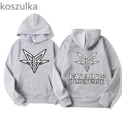 Falling in Reverse Популярные толстовки Mons для мужчин и женщин, ретро-эстетика, модные, оверсайз, с капюшоном