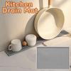 Thickened PVC Countertop Bar Mat Non-slip Table Placemat Kitchen Drain Mat  Kitchen Countertop
