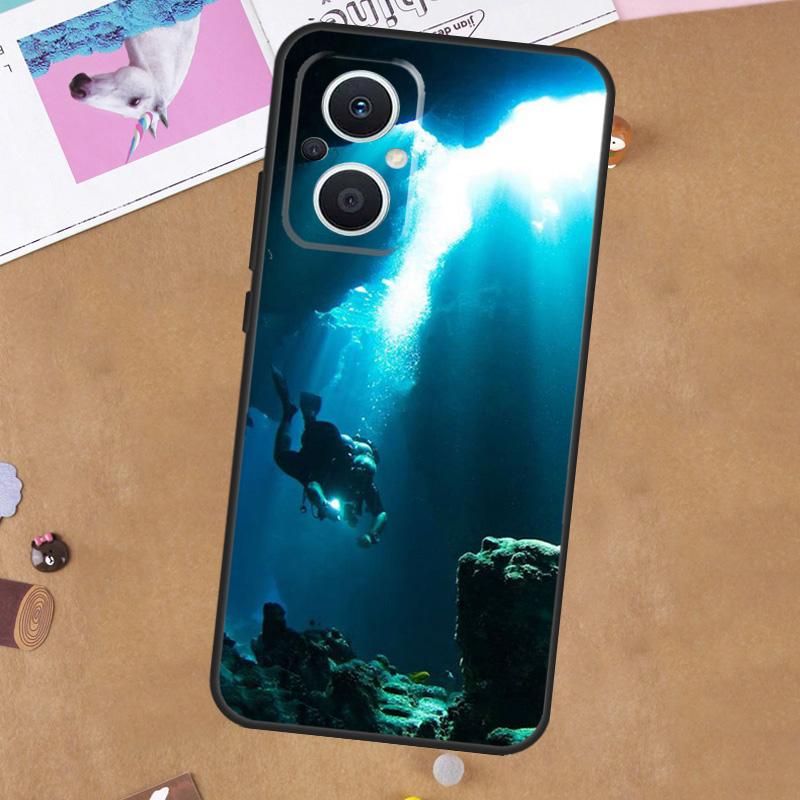 Scuba Diving For OPPO Reno 12 13 14 11 10 Pro 14F 13F 12F 11F 7 8 Lite 8T OPPO Find X9 X5 X6 X8 Pro Case