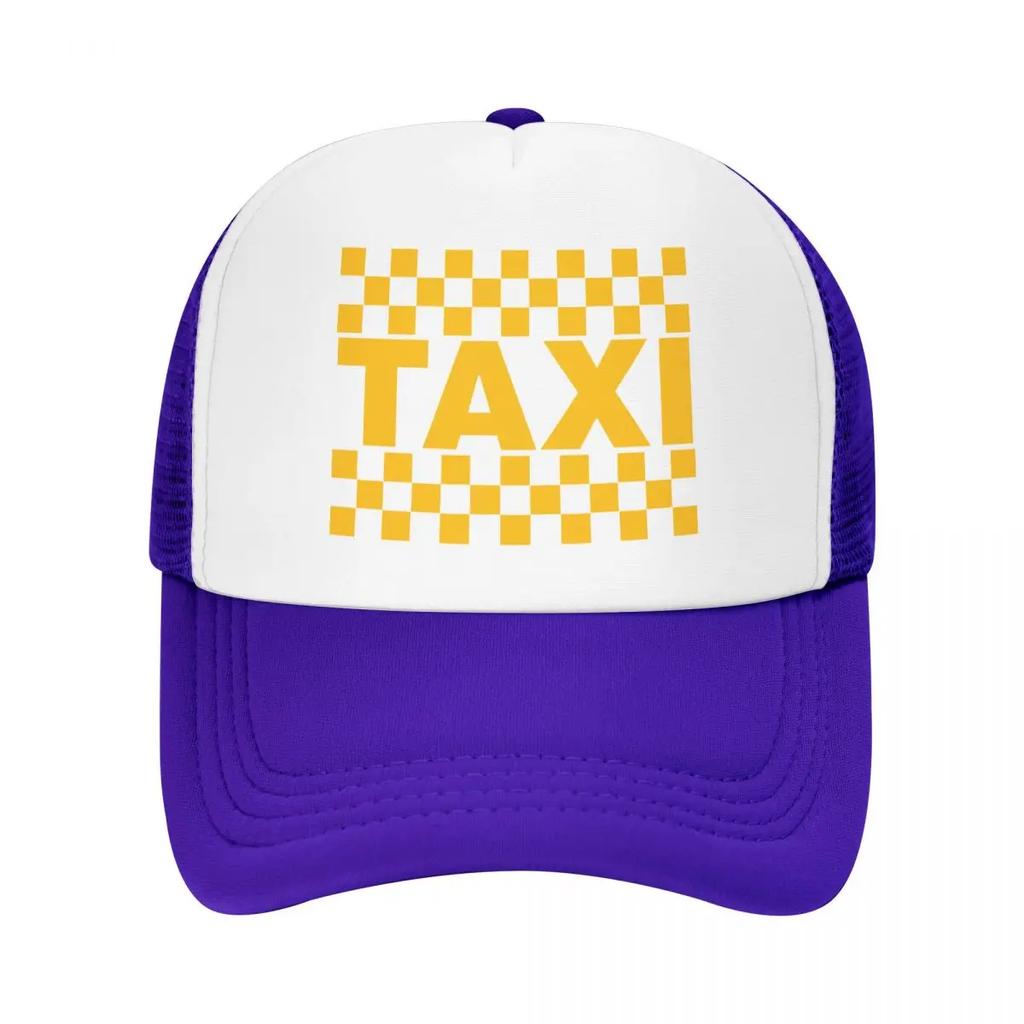 New Custom Fashion Taxi Driver Baseball Cap Women Men Breathable Trucker Hat Sun Protection Snapback Hats