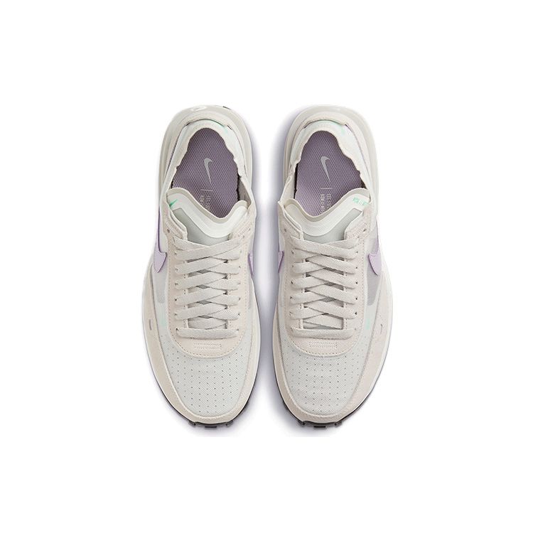 Nike Waffle One Summit White Infinite Lilac Женские кроссовки Light-Bone Green-Glow DC2533-101