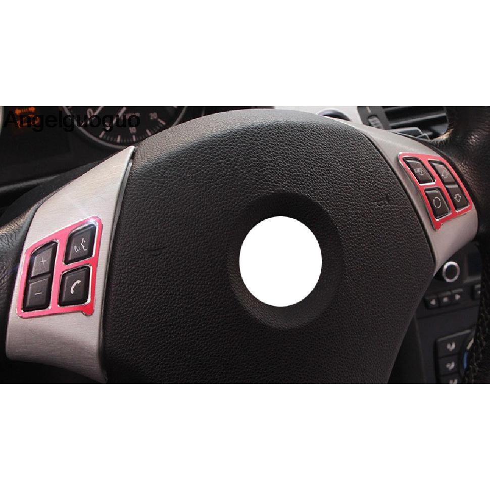 Стайлинг автомобиля для BMW E90 2005-2012, крышка кнопки рулевого колеса, накладка