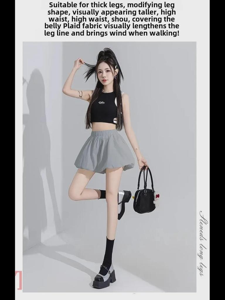 Широкие повседневные шаровары с эластичной резинкой на талии — женская коллекция осень 2024 г.