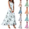 Женские летние платья Повседневные макси-платья Милые цветочные макси-платья Платья для гостей на свадьбу Шифоновые струящиеся платья