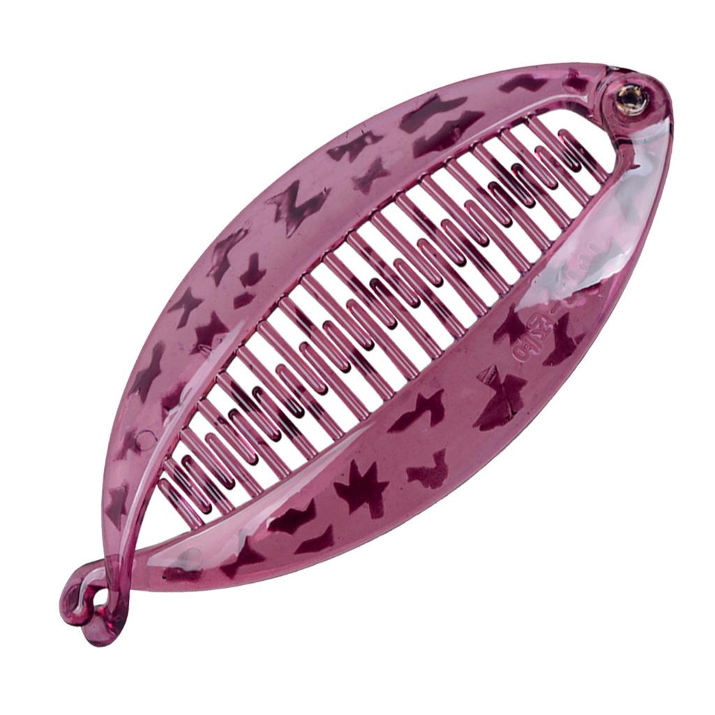 Сплошной цвет, заколка для волос «банан», женская прическа, заколки-когти, заколки, аксессуары для волос для девочек, хвостик, зажим для волос Hoder