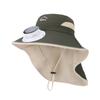 Children's hat big eaves shawl bucket hat summer boys and girls outdoor sun protection hat solar fan sun hat