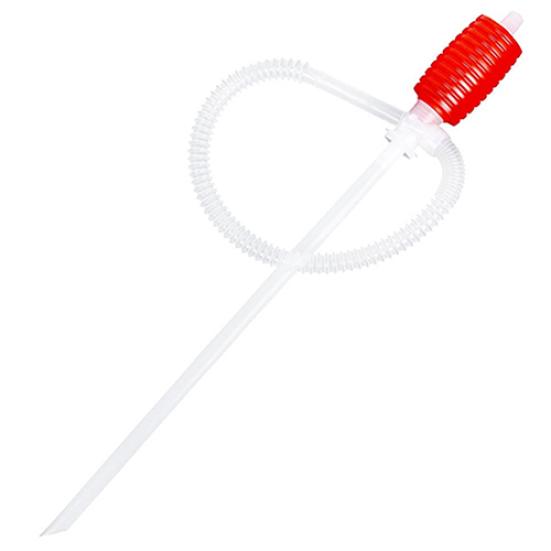 Portable Car Truck Siphon Pump Manual Hand Oil Emergency Fuel Transfer Tool