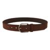 PU Leather Frosted Waist Belt Pin Buckle Waistband Trendy Suede Belt  For Women