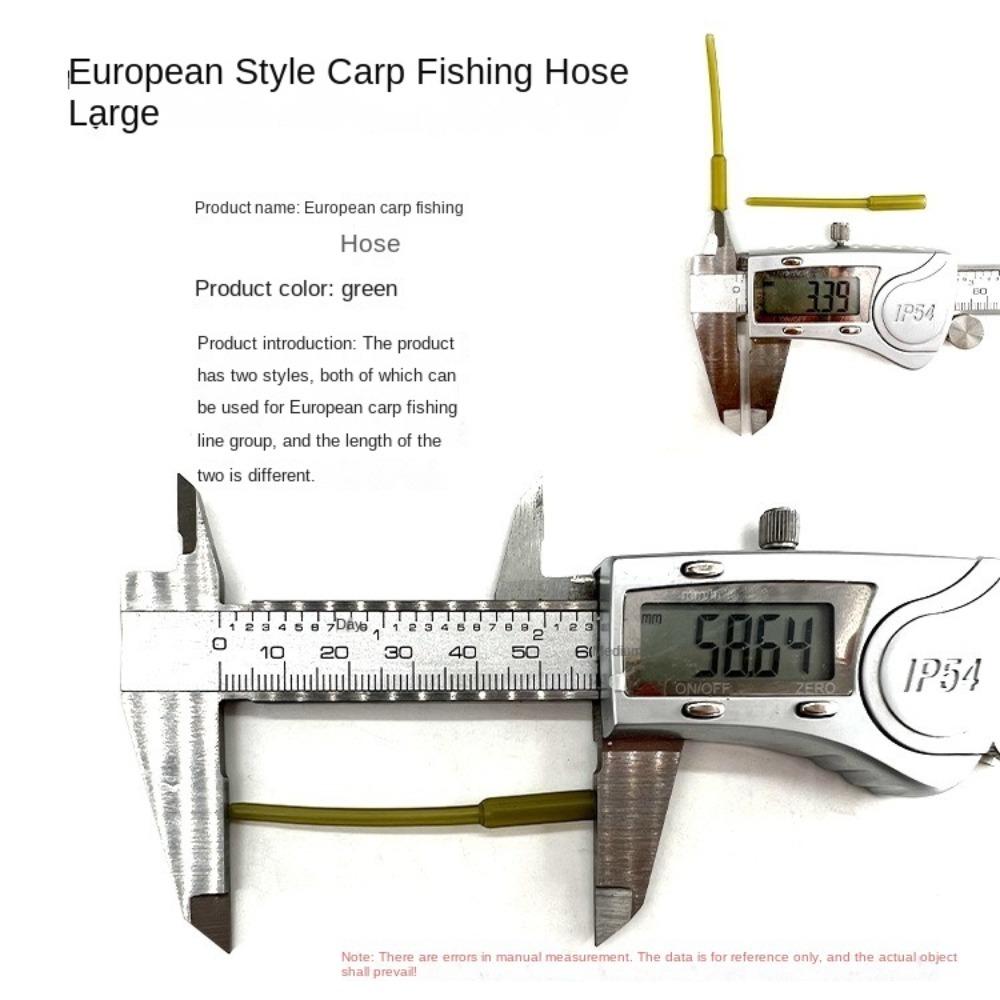 Rubber Carp Fishing Sleeve Durable Helicopter Rig Tubing Anti Tangle Sleeve Outdoor Fishing
