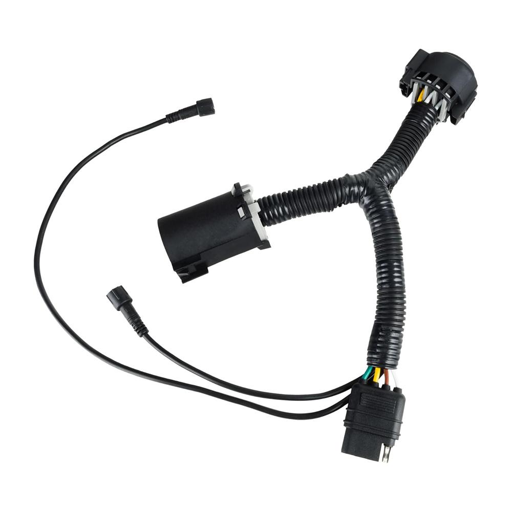 7 Pins Trailer Wiring T Harness Adapter Plug For Jeep Gladiator JT 2020-2025
