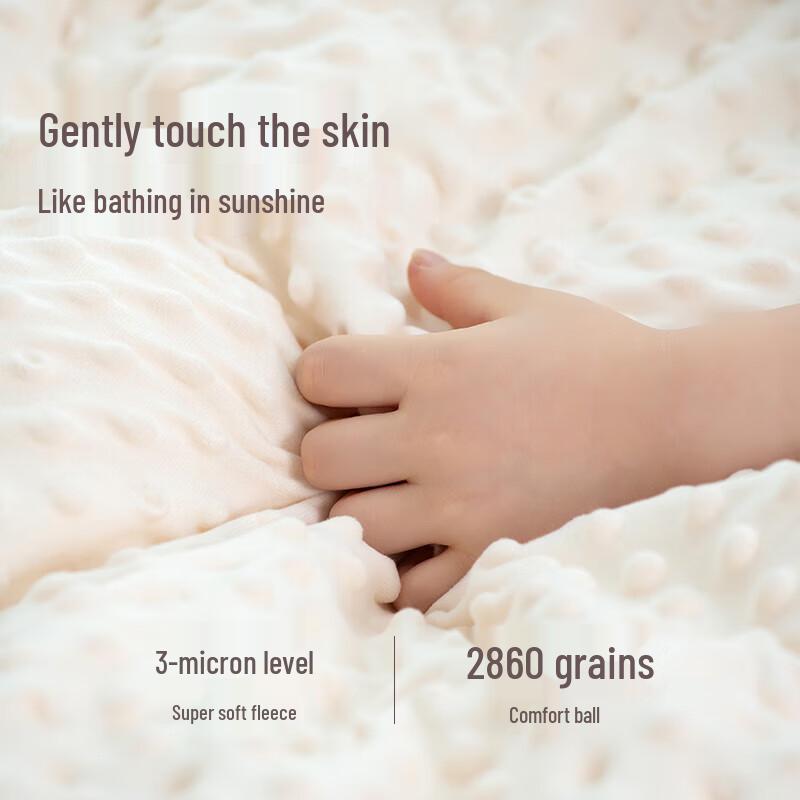 Strawberry Bear All-Season Children's Cotton Quilt