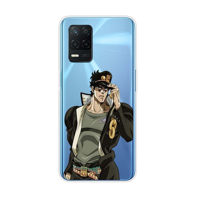 Чехол для телефона JoJos Bizarre Adventure для Realme 8 8i V3 V5 GT Neo Flash Edition Explorer Master Neo2 Narzo 30 50i 50A C21Y