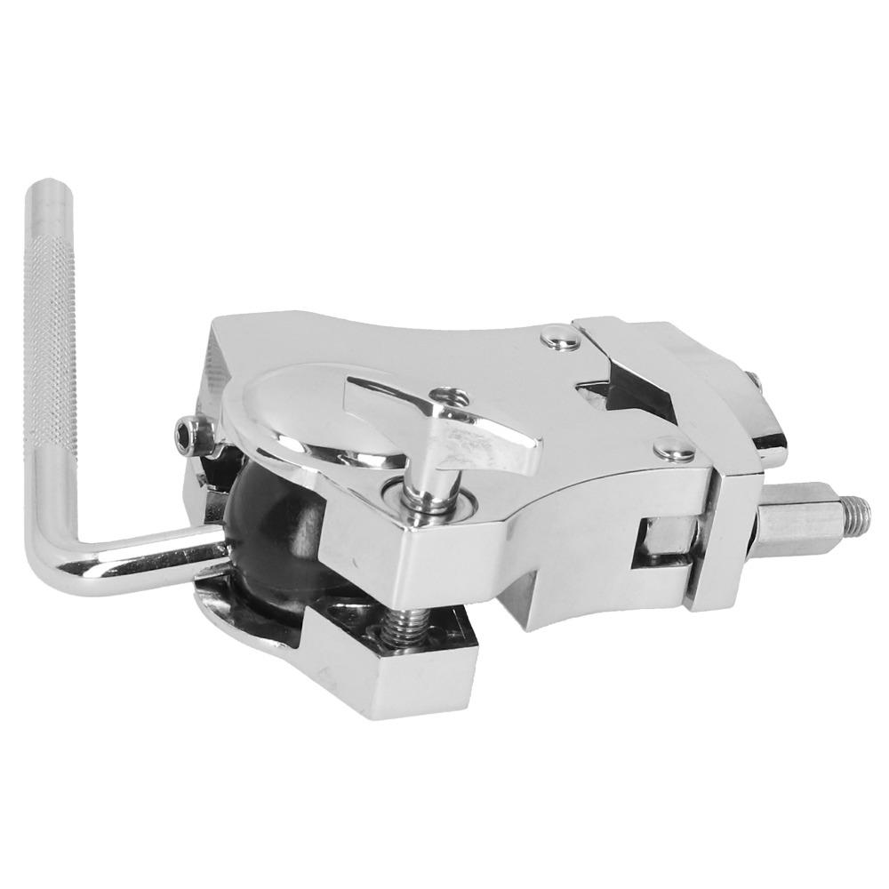 Metal Drum Mount Bracket Silver Color Drum Set Extension Clip Percussion Mounting Bracket For Drum