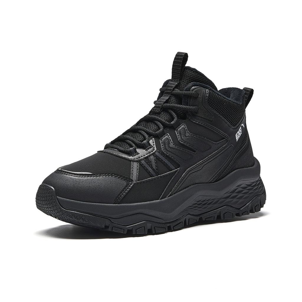 Anta Исследуйте SE Высокие Нескользящие Износостойкие Теплые Спортивные Хлопковые Туфли Женские Кроссовки Базовый-Черный 922548925-3