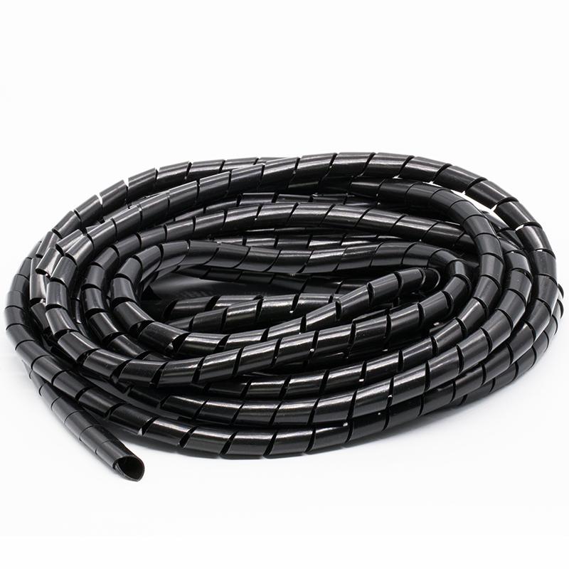 PE жгут проводов Защитный кабелепровод со спиральной намоткой, изоляционный материал, устойчивый к высоким температурам, автоматический механический