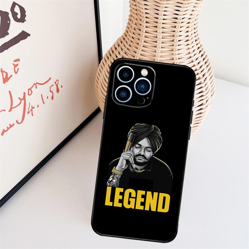 Чехол для iPhone 16 15 Pro 14 Pro Max Plus 11 13 12 Mini X XS XR Sidhu Moose Wala