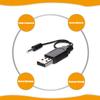 Совместим с USB-кабелем для зарядки радиоуправляемого дрона S66, аккумулятором 3,7 В, 650 мАч, литиевым